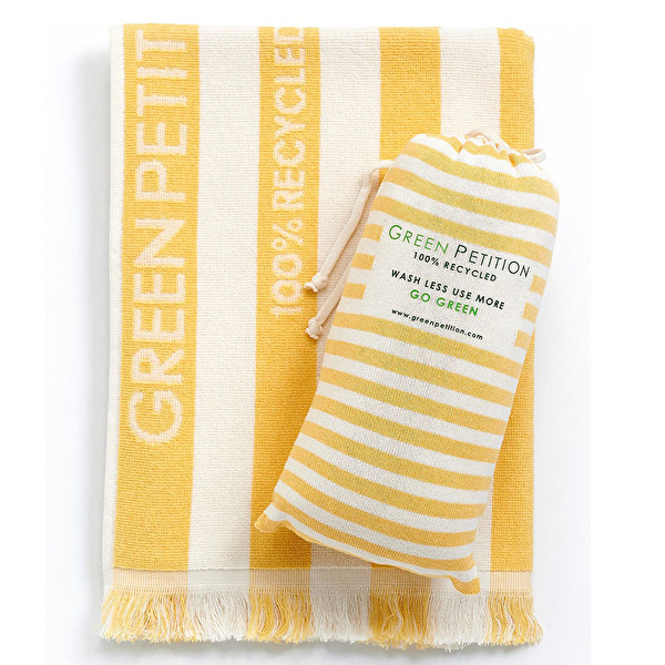 GREEN PETITION Delmor Fit Ochre 76X142 cm Havlu